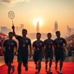 Pebulutangkis Indonesia Raih Emas di Olimpiade