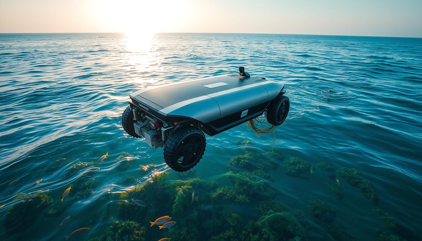 Mahasiswa Indonesia Ciptakan Robot Pembersih Sampah Laut Otomatis
