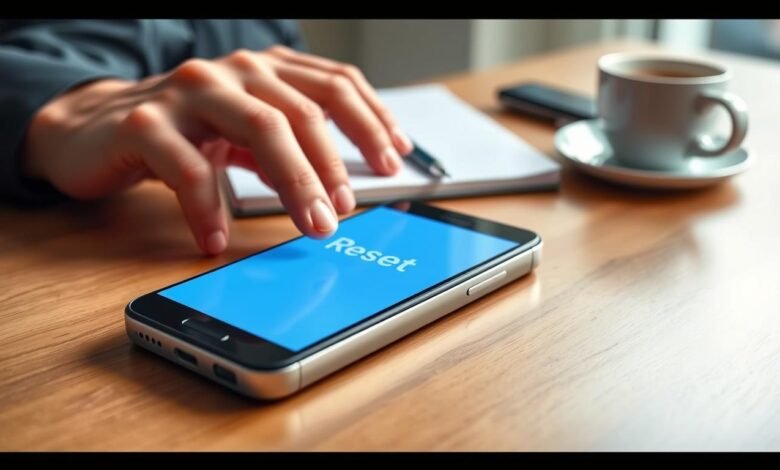 Cara reset HP Android